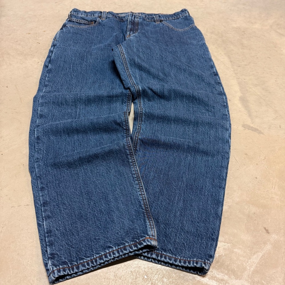 Vintage y2k Baggy Flannel Lined Carhartt Denim Jeans